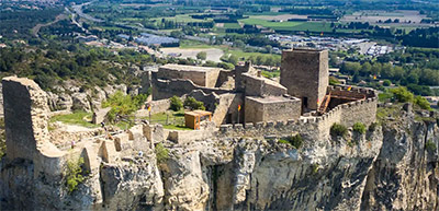 La forteresse de Mornas